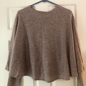 Zara Sweaters - Zara Mauve Poncho Sweater Zara Sweaters - Zara Mauve Poncho Sweater